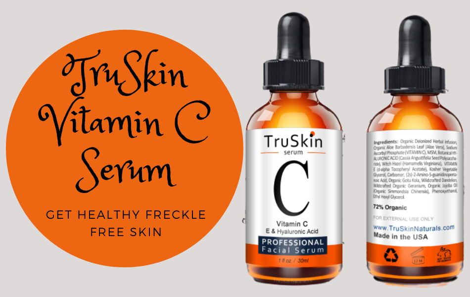 TruSkin Vitamin C Serum: Get Healthy Freckle Free Skin
