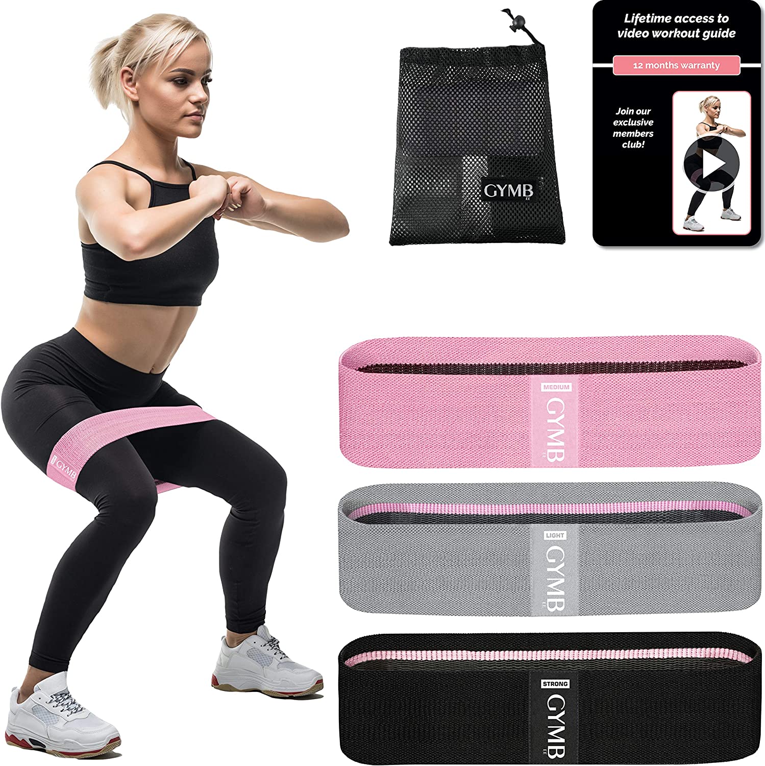 91dxlKVWcKL._AC_SL1500_ Booty 3 Resistance Bands for Legs and Butt Set