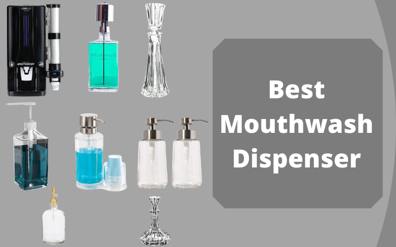 Best Mouthwash Dispenser For Bathroom Decor and Aesthetic