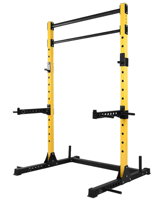 best folding squat rack