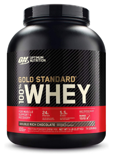 Optimum Nutrition Gold Standard 100% Whey Protein Powder, Double Rich Chocolate, 5 Pound Best whey protein review