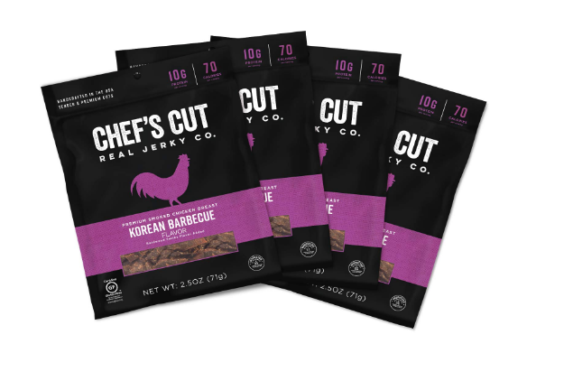Chefs Cut Real Chicken Korean Barbecue Jerky Healthy snacks for weight loss