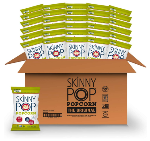 SkinnyPop Orginal Popcorn Healthy snacks for weight loss