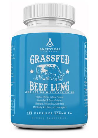 Ancestral Supplements Beef Lung (with Liver) top ancestral supplements review