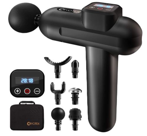 5.Cryotex Massage Gun best massage gun on amazon