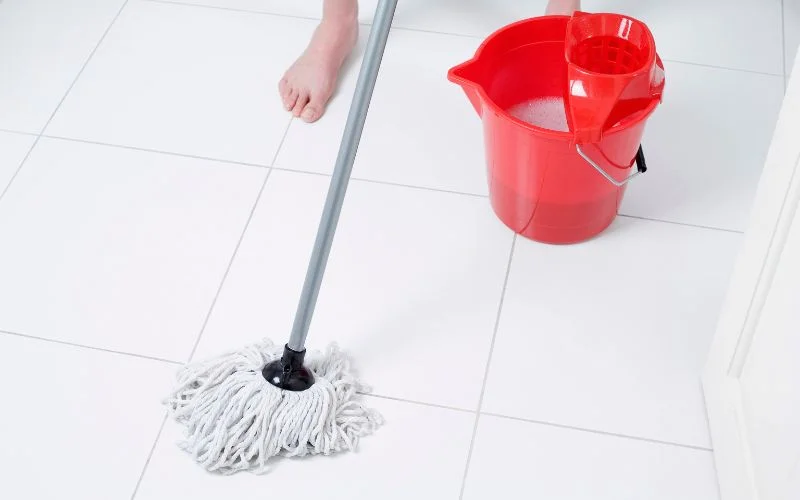 Not Changing the Cleaning Water